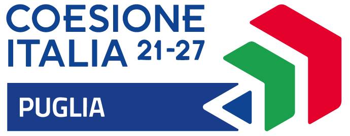 Progetto supportato da Coesione Italia Puglia